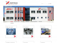 xertecs.com Webseite Vorschau
