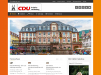 cdu-fraktion-heidelberg.de Webseite Vorschau