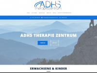adhs-therapiezentrum.de Webseite Vorschau