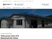 kfz-herbst.de Webseite Vorschau
