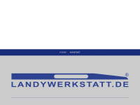 landywerkstatt.de Webseite Vorschau