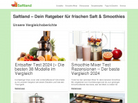 saftland.com Webseite Vorschau