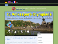 ivv-olympiade-2017.de Webseite Vorschau