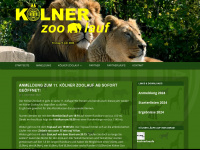 koelner-zoolauf.de Webseite Vorschau