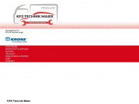 kfz-technik-maier.de Webseite Vorschau