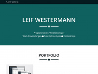leif-westermann.de Webseite Vorschau