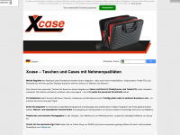 xcase.de Webseite Vorschau