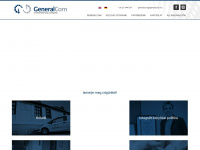 generalcom.hu Webseite Vorschau