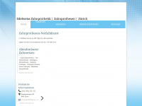 edelweiss-zahnprothetik.ch Webseite Vorschau