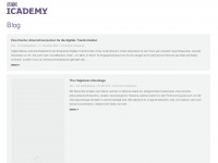 i-cademy.ch Webseite Vorschau