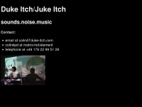 duke-itch.com Webseite Vorschau