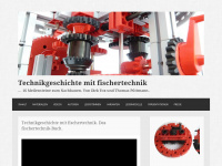 technikgeschichte-mit-fischertechnik.de Webseite Vorschau