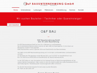 o-f-bau.de Webseite Vorschau