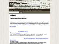 woxikon.hu Webseite Vorschau