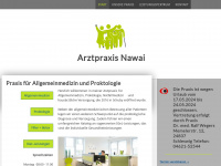arztpraxis-nawai.de Webseite Vorschau