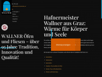 wallner-kachelofen.at Webseite Vorschau
