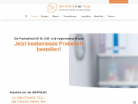 qm-praxis-pflege.de Webseite Vorschau