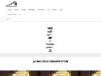 crocodile-sneakerstore.com Webseite Vorschau