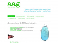 aag-silber-emaille.de Webseite Vorschau