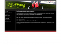 ps-flying.de Webseite Vorschau