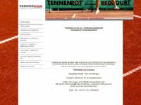 tennisbox.at Webseite Vorschau