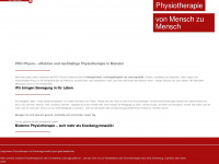 pro-physio-muenster.de Webseite Vorschau
