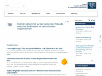 vdbio.org Webseite Vorschau