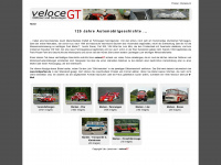 veloce-gt.com Webseite Vorschau