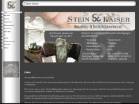 stein-kaiser.de Webseite Vorschau