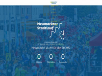 neumarkter-stadtlauf.de Webseite Vorschau