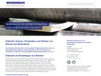 mudersbach-walzteile.de Webseite Vorschau
