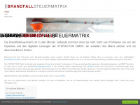 brandfallsteuermatrix.de Webseite Vorschau