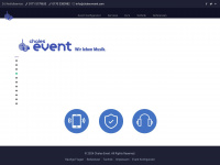chales-event.com Webseite Vorschau