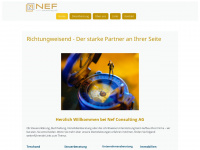 nefconsulting.ch Webseite Vorschau