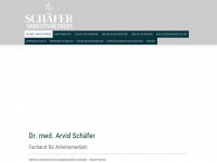 arbeitsmedizin-schaefer.de Webseite Vorschau
