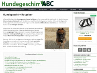 hundegeschirr-abc.de Webseite Vorschau