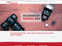 fotokurse-koeln.com Webseite Vorschau