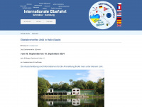 internationale-elbefahrt.de Webseite Vorschau