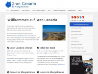 maspalomas-gran-canaria.de Webseite Vorschau