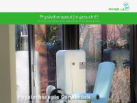 physio-l3.de Webseite Vorschau