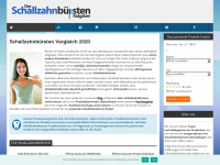 schallzahnbürste-test.org Webseite Vorschau