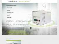 ozonpower.de Webseite Vorschau