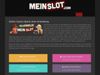 meinslot.com Webseite Vorschau