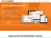 contao-agentur.com Webseite Vorschau
