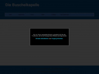 buschelkapelle.de Webseite Vorschau