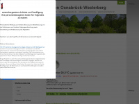 westerbergwetter.de Webseite Vorschau