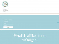 ruegener-zimmervermittlung.de Webseite Vorschau