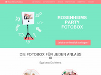 rosenheimer-fotobox.de Webseite Vorschau