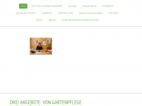 gartenpflege-aachen.com Webseite Vorschau