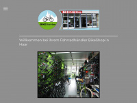 bikeshophaar.de Webseite Vorschau